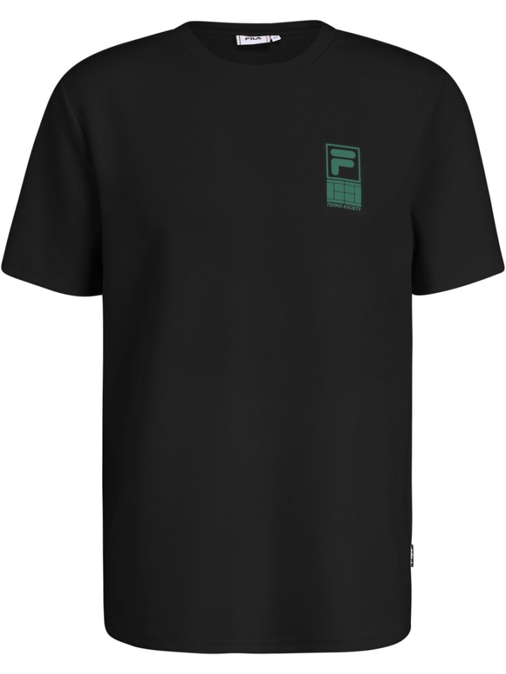 

Футболка Lennik Graphic Tee Fila, черный
