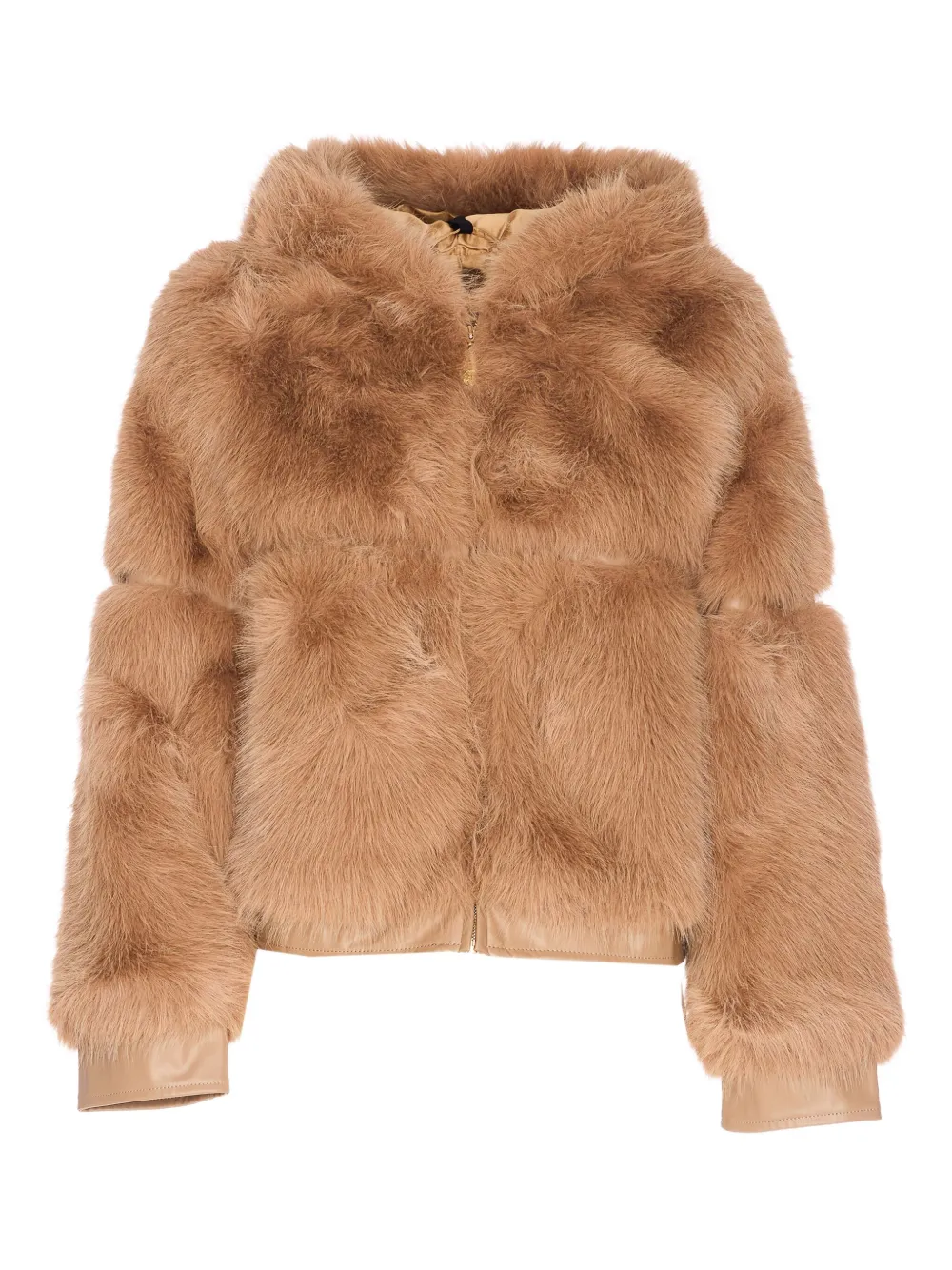 

Куртка с капюшоном из искусственного меха V°73, коричневый