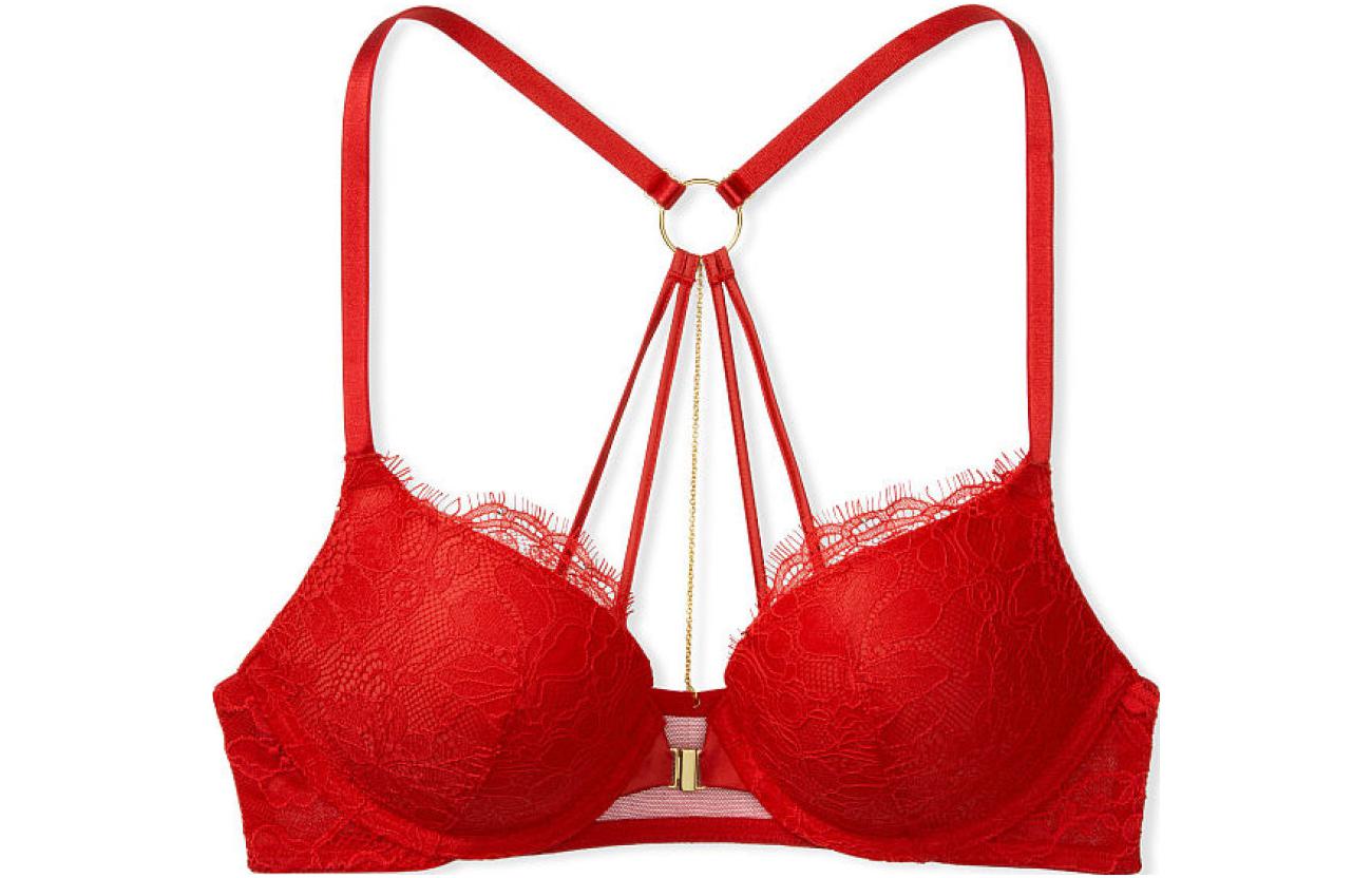 

Женский бюстгальтер Victoria's Secret, красный