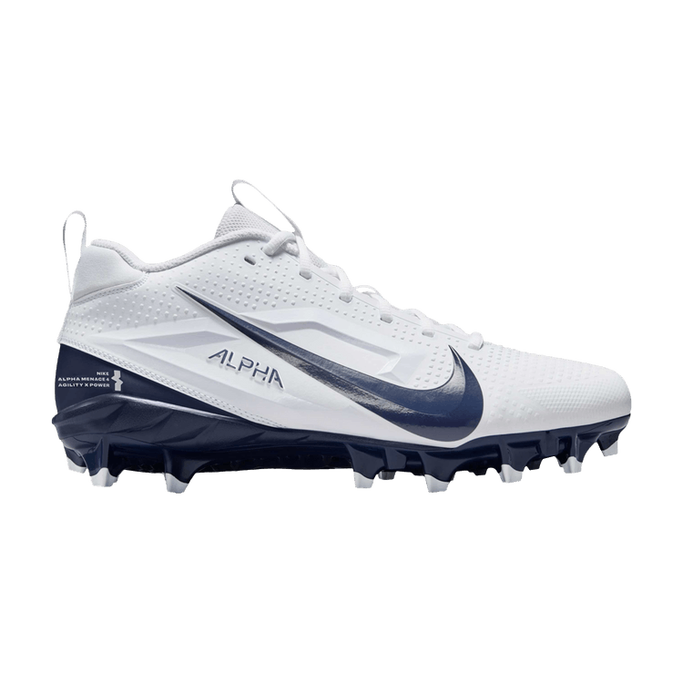 

Бутсы Nike Alpha Menace 4 Varsity 'White Midnight Navy', белый