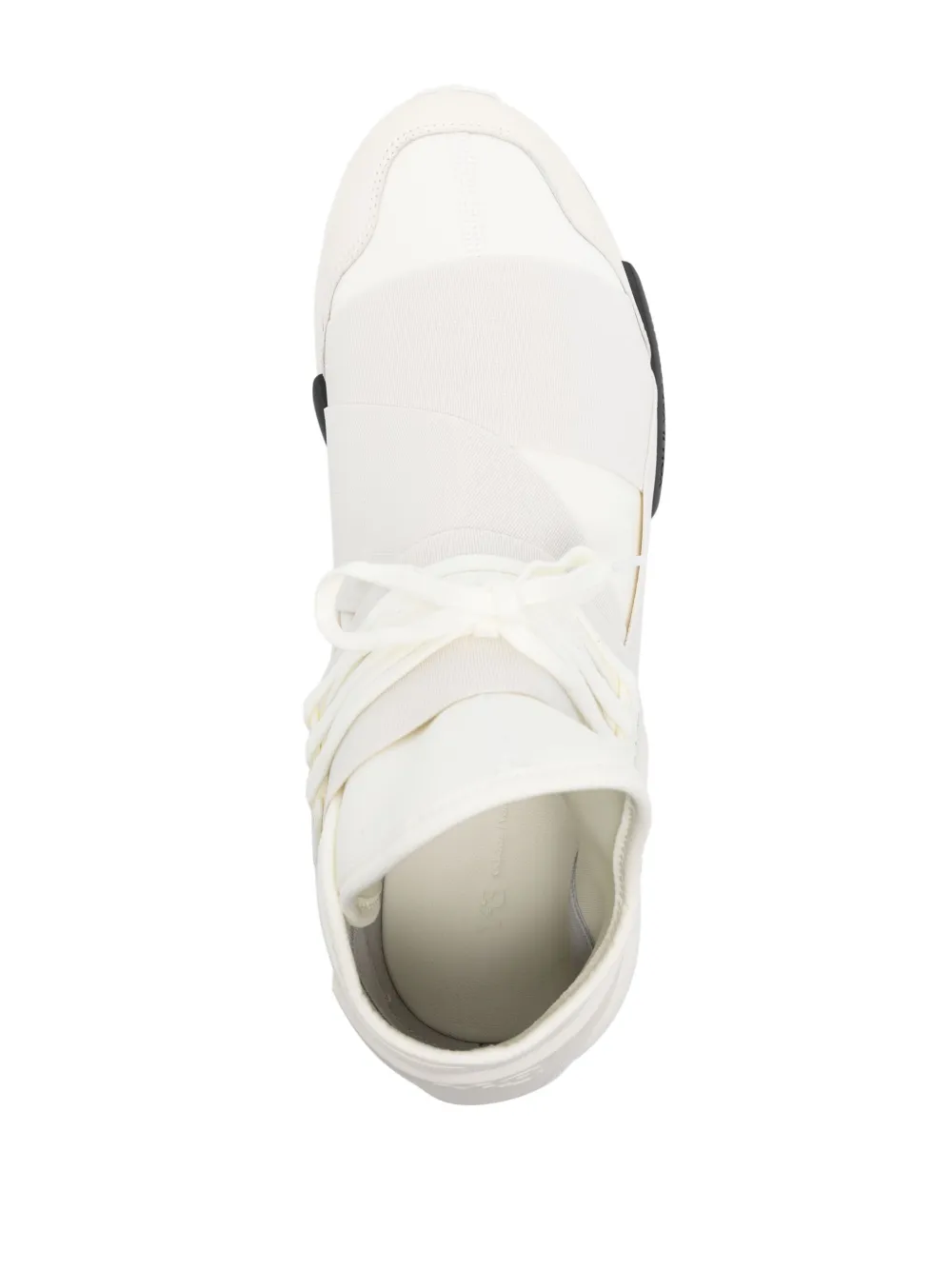 Высокие кроссовки Qasa из коллаборации с Adidas Y-3, белый — фото 4