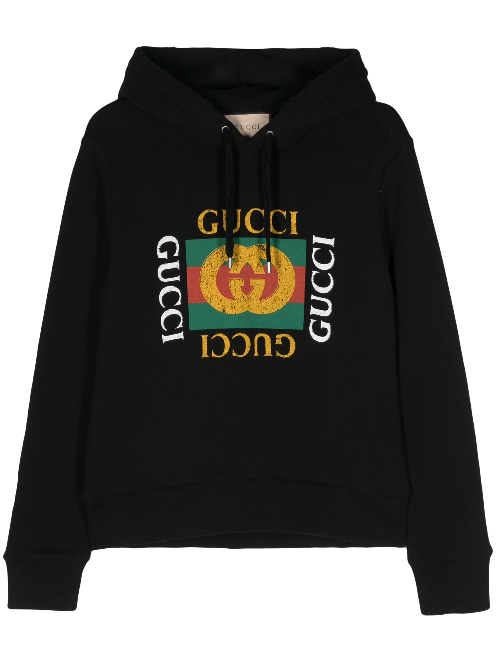 

Худи с логотипом Gucci, черный