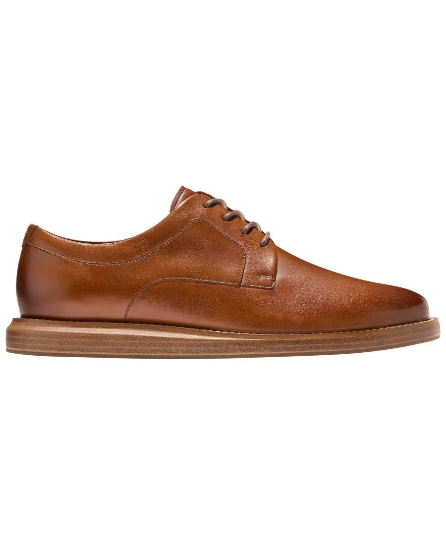 Мужские туфли-оксфорды Grand Neoclassic с закругленным носком Cole Haan, British Tan — фото 2