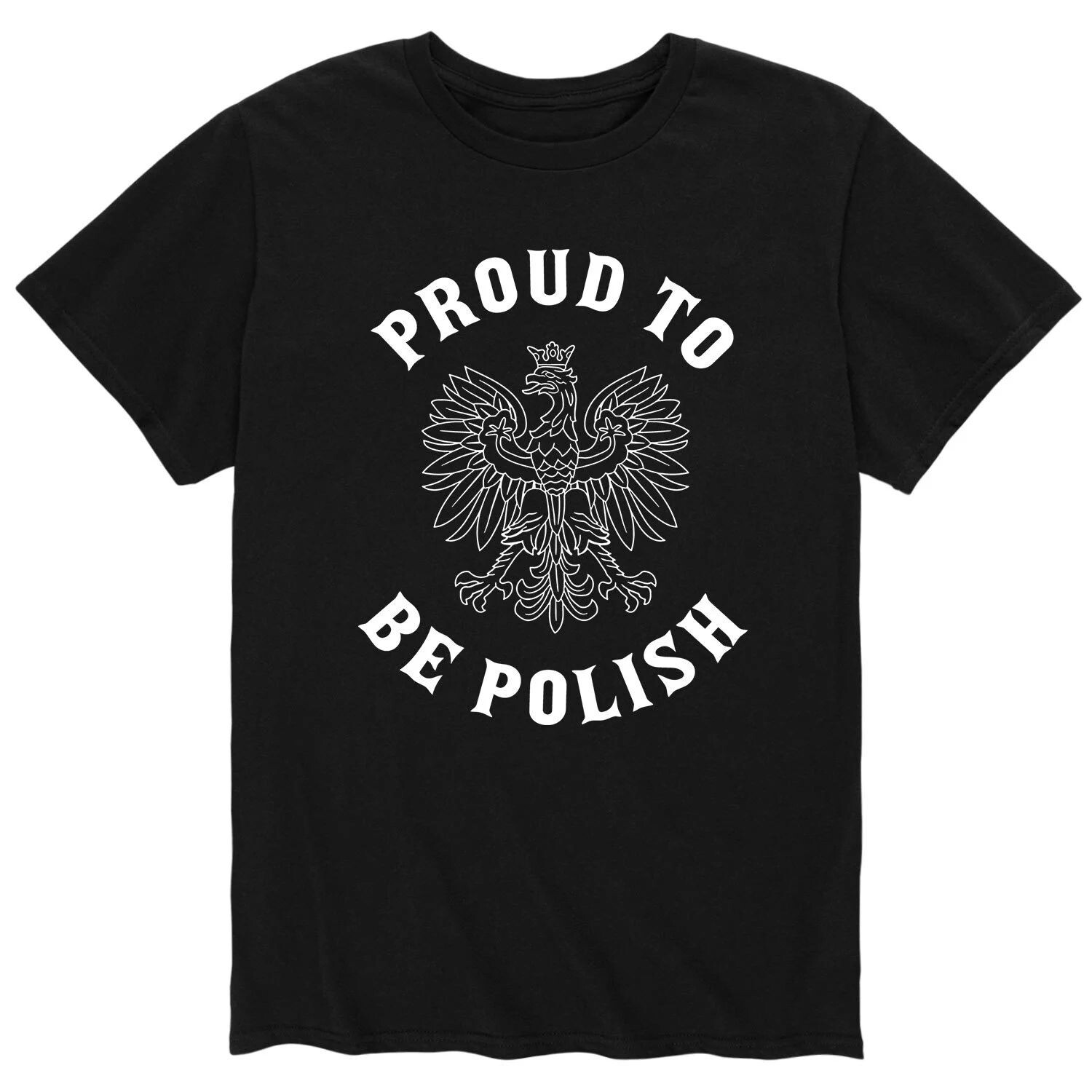 

Мужская футболка Proud To Be Polish Licensed Character