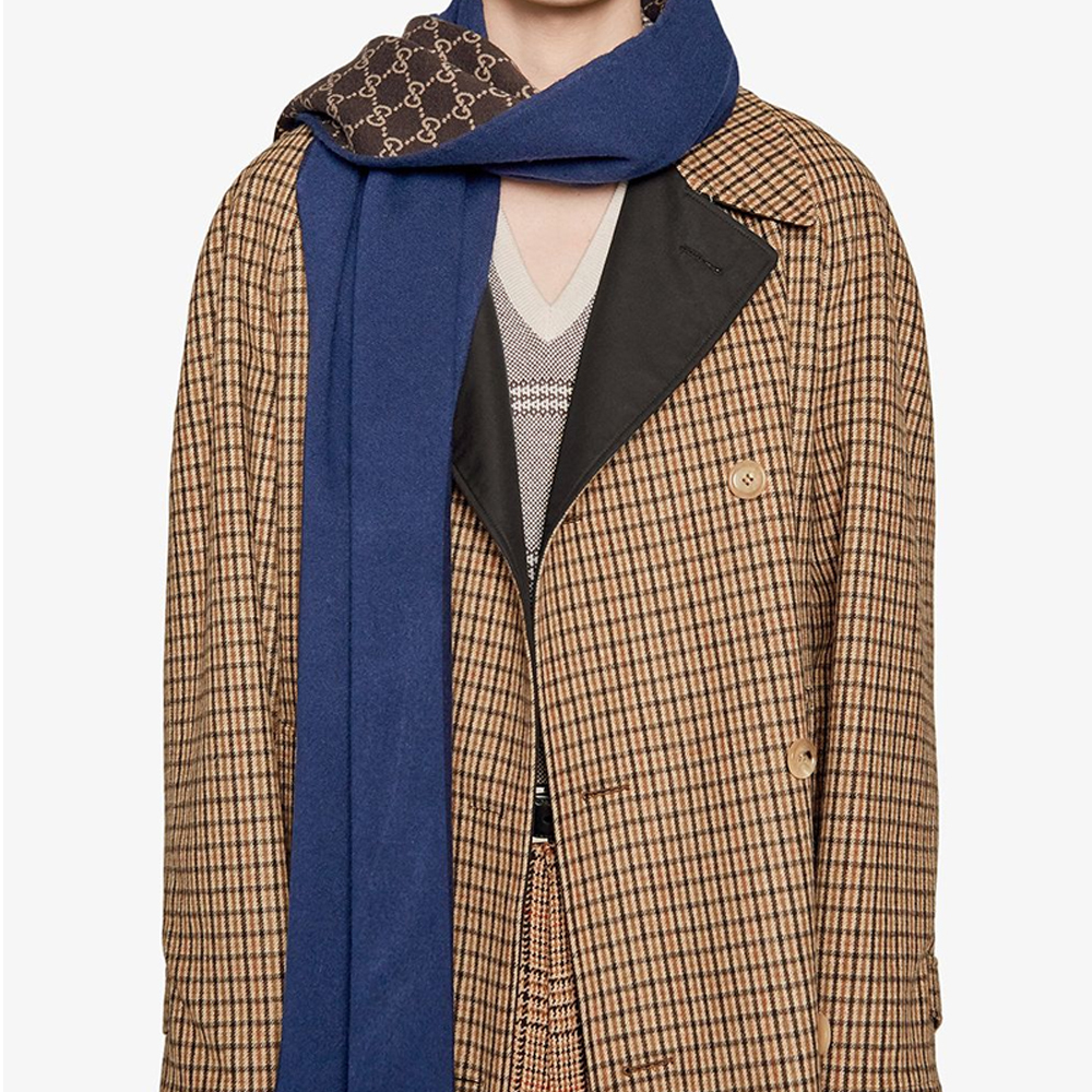 

Шарф вязаный унисекс GUCCI