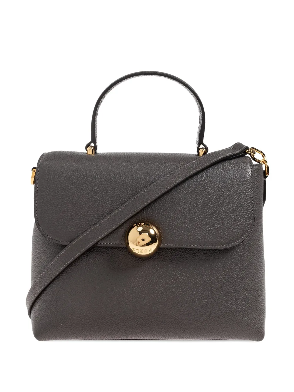 

Маленькая сумка-тоут Moonlight Furla, серый