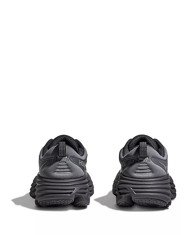 Мужские кроссовки Bondi 8 с клеткой Stealth/Tech Hoka, серый — фото 3