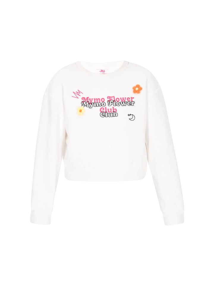 

MyMo Женская толстовка кремового цвета, Бежевый, MyMo Женская толстовка кремового цвета