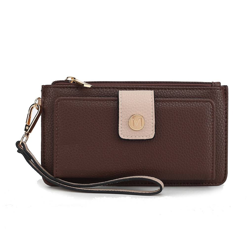

Mkf Collection Olympe Женский кошелек из веганской кожи от Mia K MKF Collection, цвет Coffee Taupe