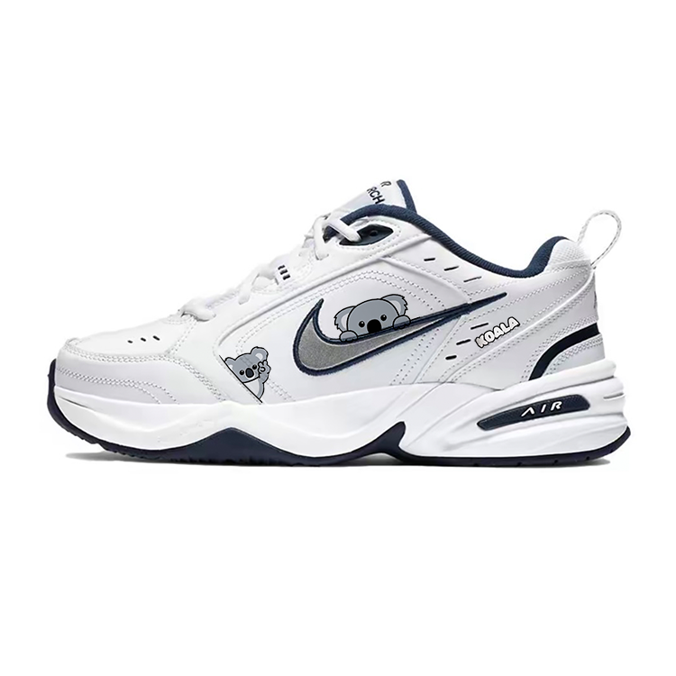 

Nike Кроссовки Air Monarch 4 Low top Chunky Unisex White Blue