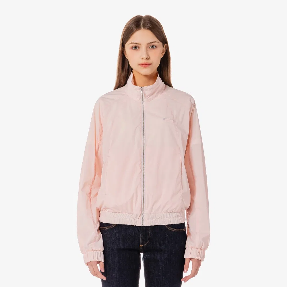 Ветровка Lacoste Летняя Укороченная, Светло-розовая