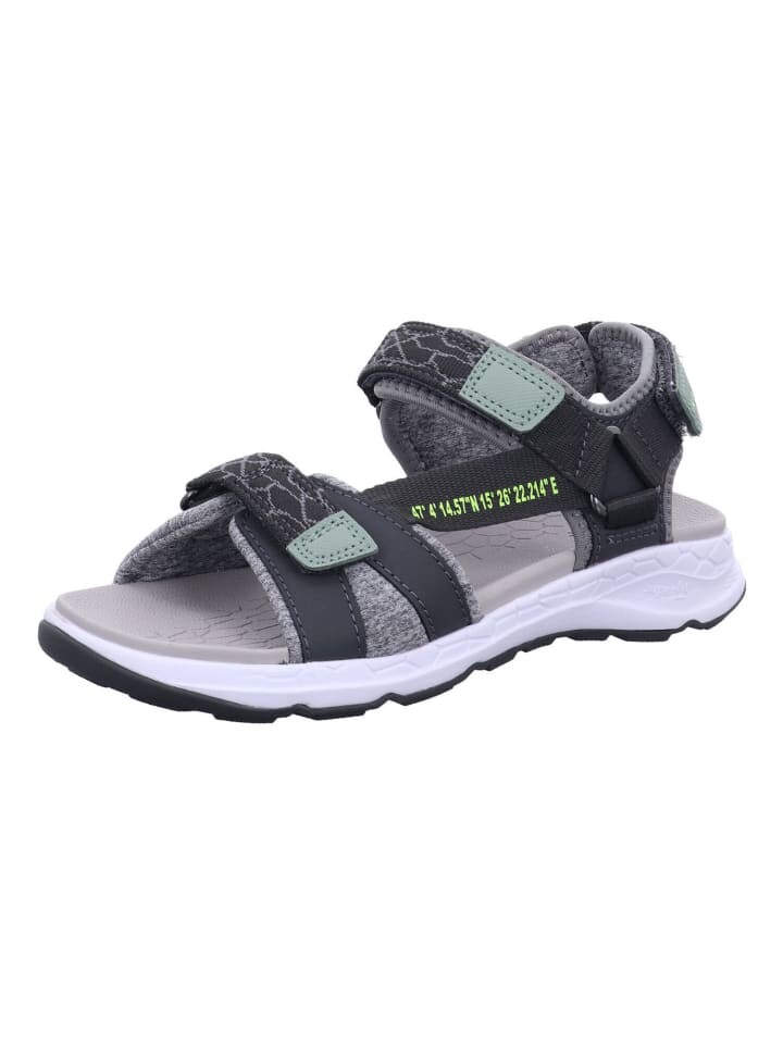 Походные сандалии superfit Outdoorsandalen CRISS CROS, цвет grau/hellgrau