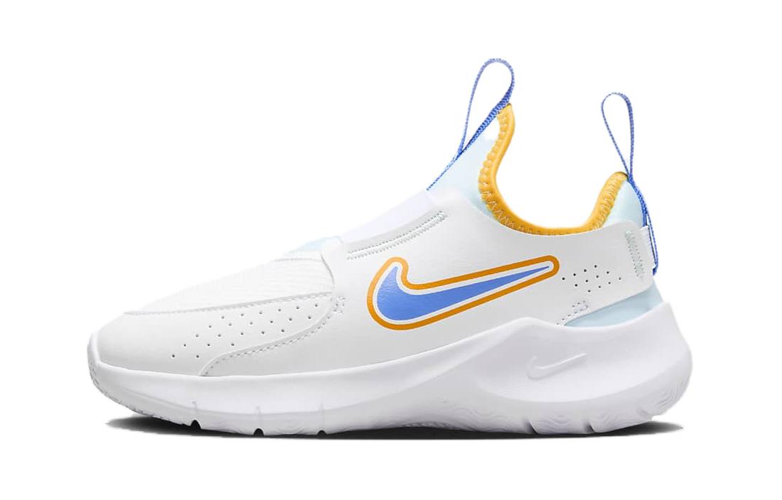 

Nike Кроссовки Flex Runner 3 PS 'White Sundial Yellow University Blue'