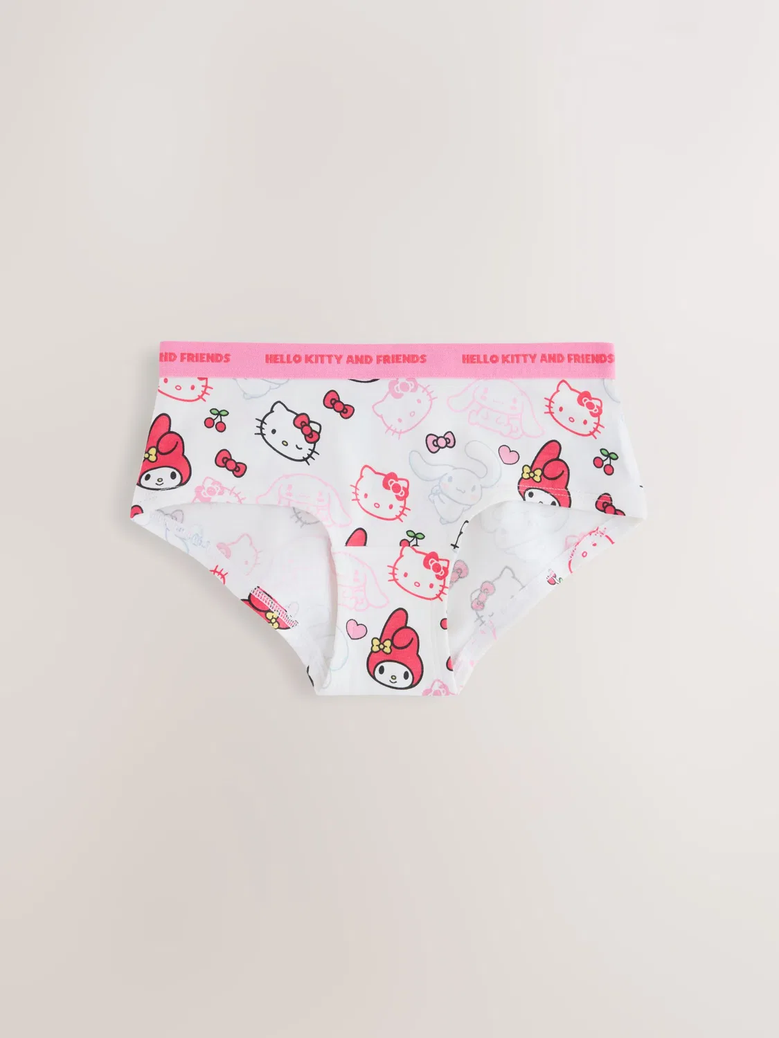 Трусы 'Hello Kitty' Next, Light Pink/Dark Pink/Light Red/White — фото 3