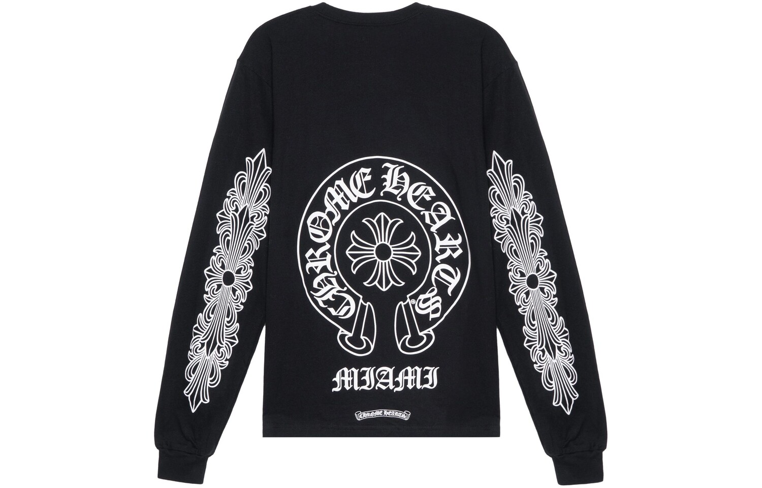 

Футболка унисекс черная Chrome Hearts, черный