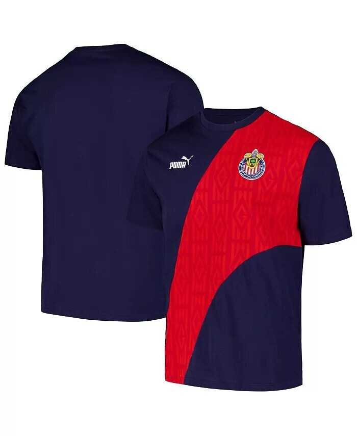 

Мужская темно-синяя футболка Chivas ftblCulture Puma