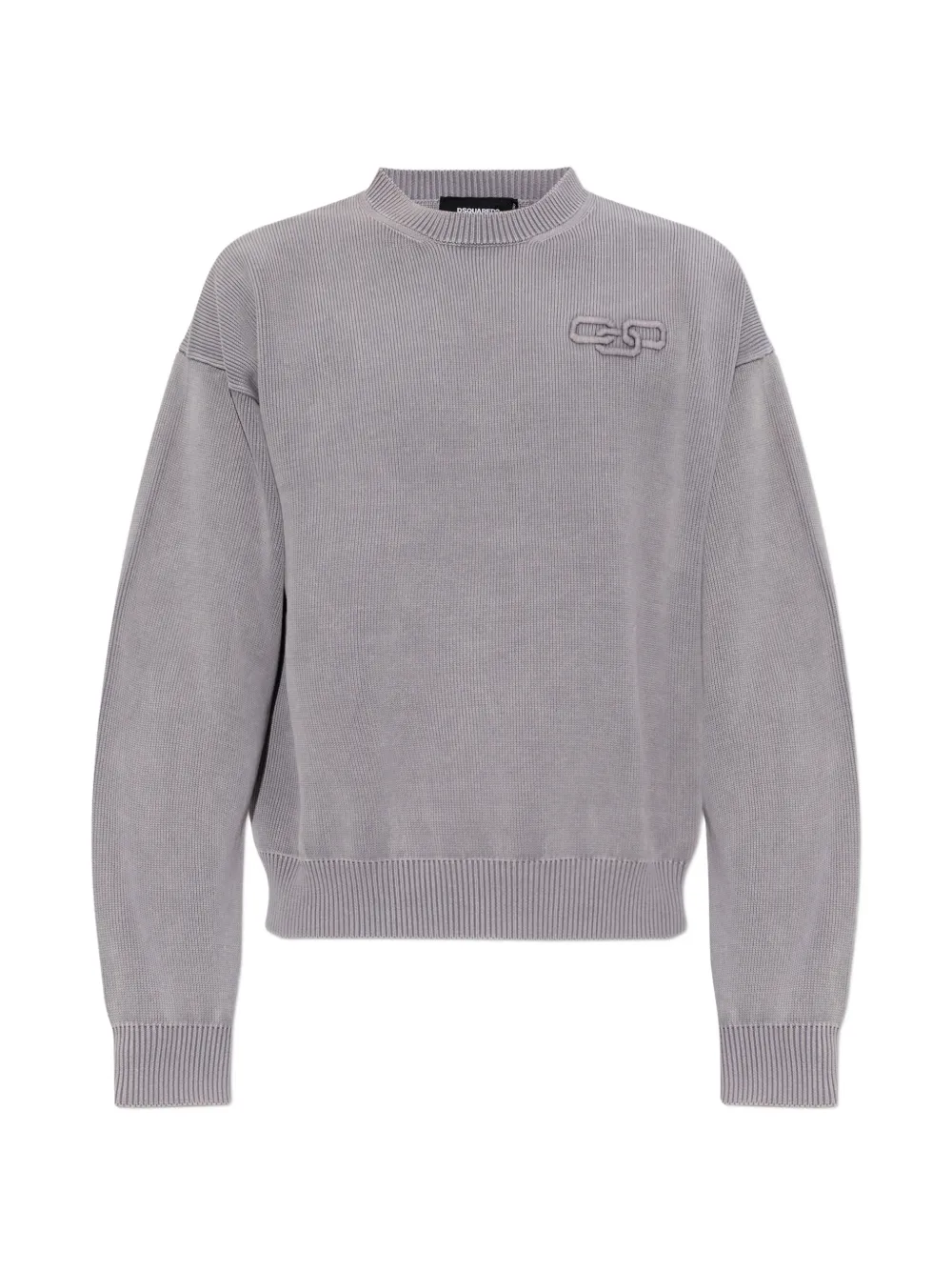 

Свитер с логотипом Dsquared2, серый