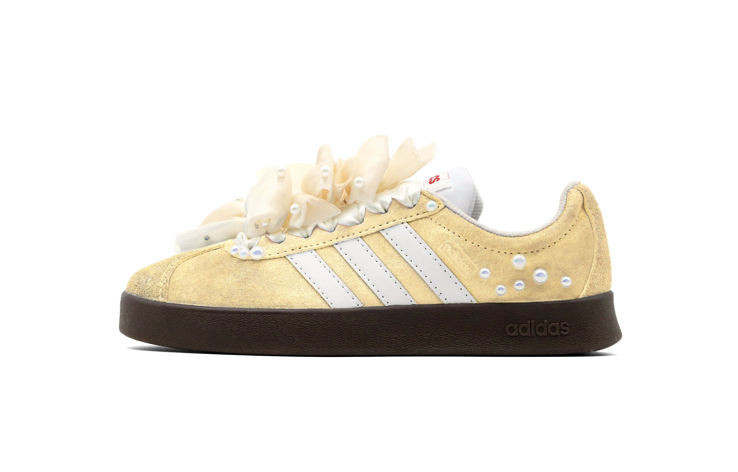 

Adidas Neo ВЛ Корт Лайфстайл Эмбер противоскользящие износостойкие лоу-топ скейтборд обувь унисекс белый желтый, цвет White Yellow