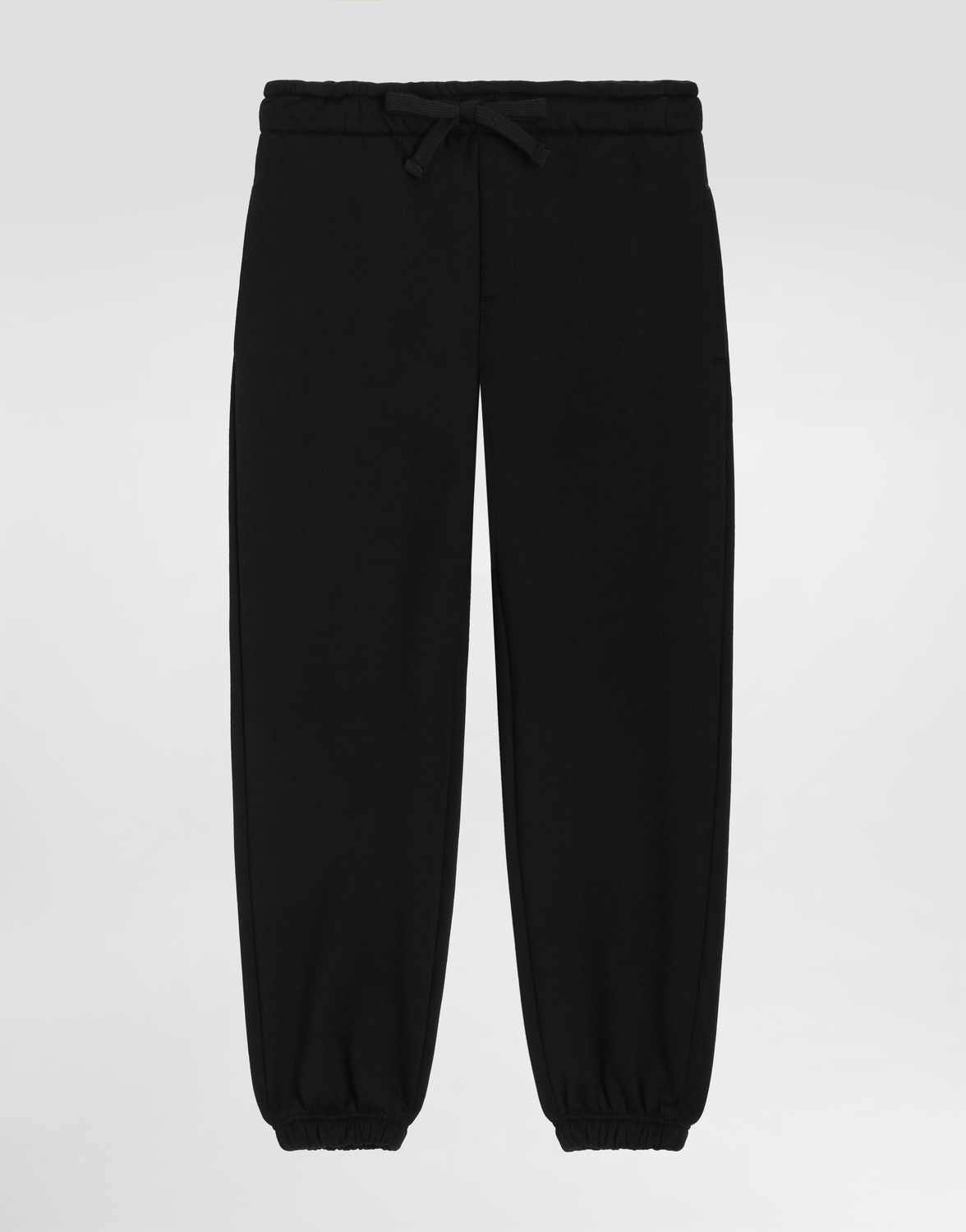 

Флисовые брюки с принтом DOLCE & GABBANA, черный