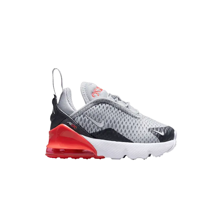 

Кроссовки Nike Air Max 270 TD Wolf Grey Bright Crimson, серый