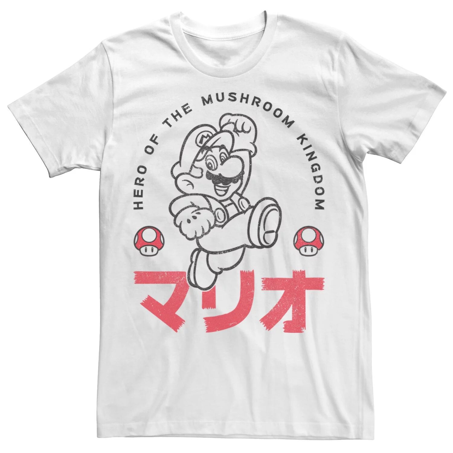 

Мужская толстовка с кандзи Nintendo Super Mario Mushroom Kingdom Hero Licensed Character