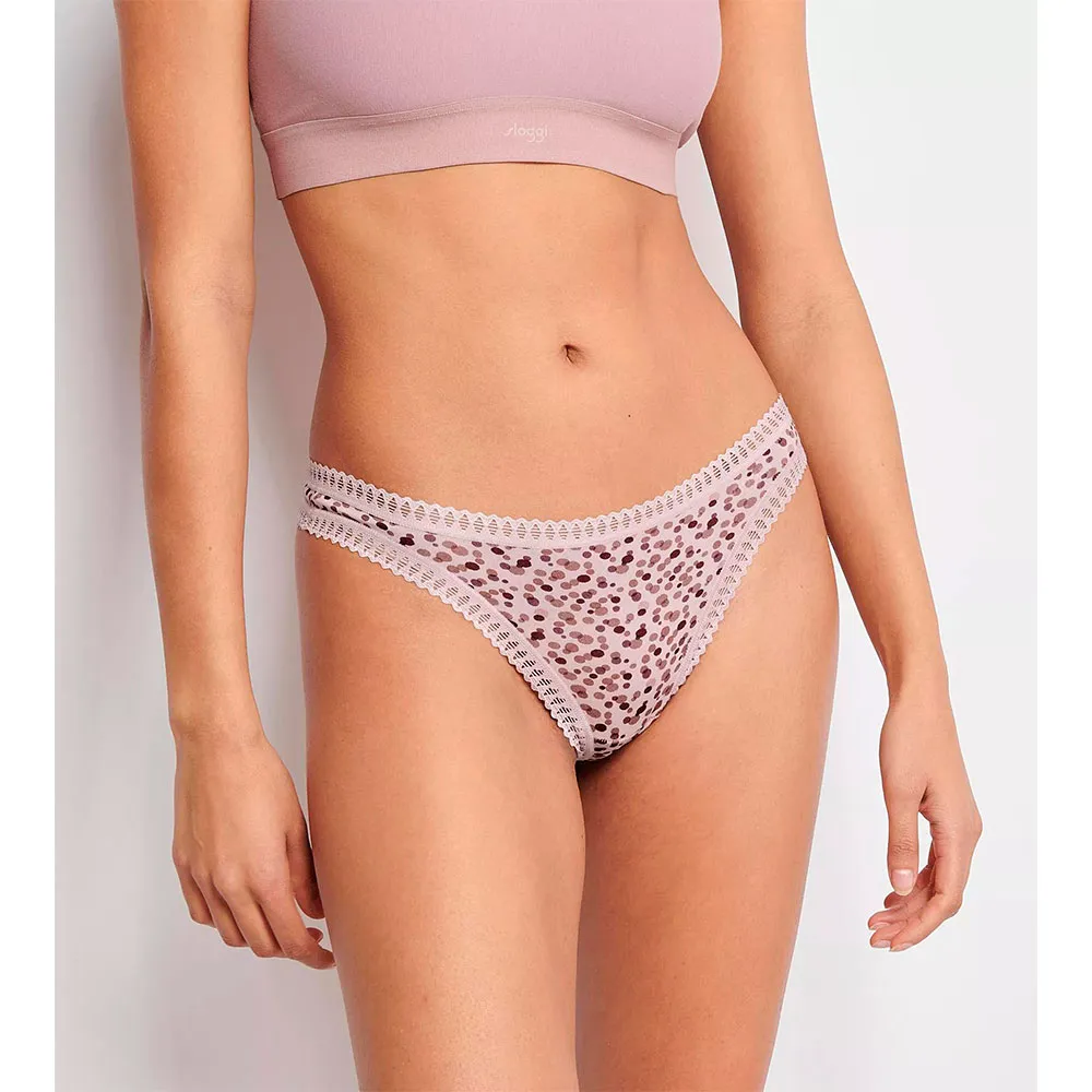 

Трусы 3 шт Sloggi Go Crush String, розовый