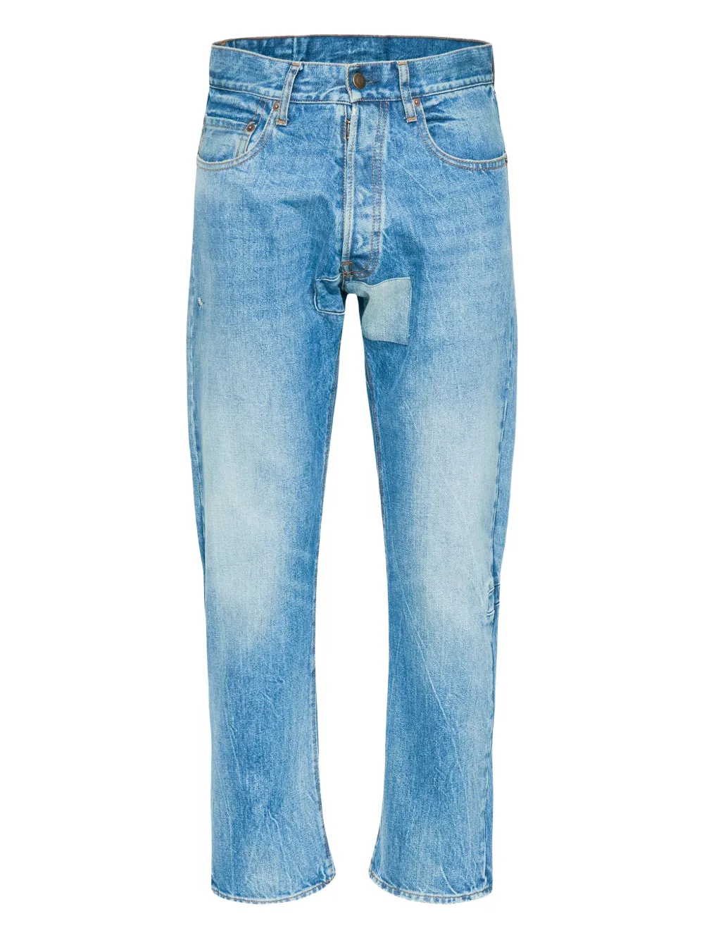 

Хлопковые джинсы MAISON MARGIELA, синий
