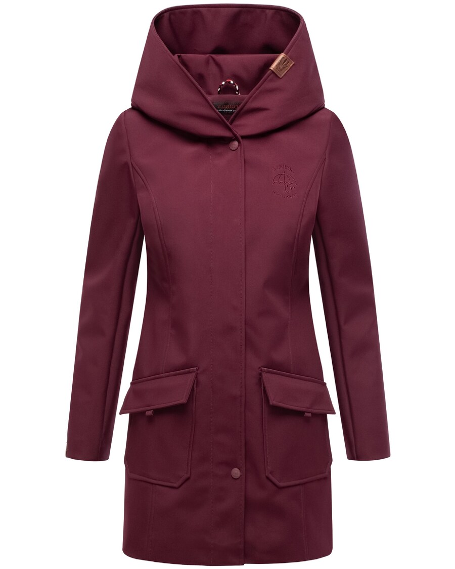 

Плащ MARIKOO Mayleen, Wine red