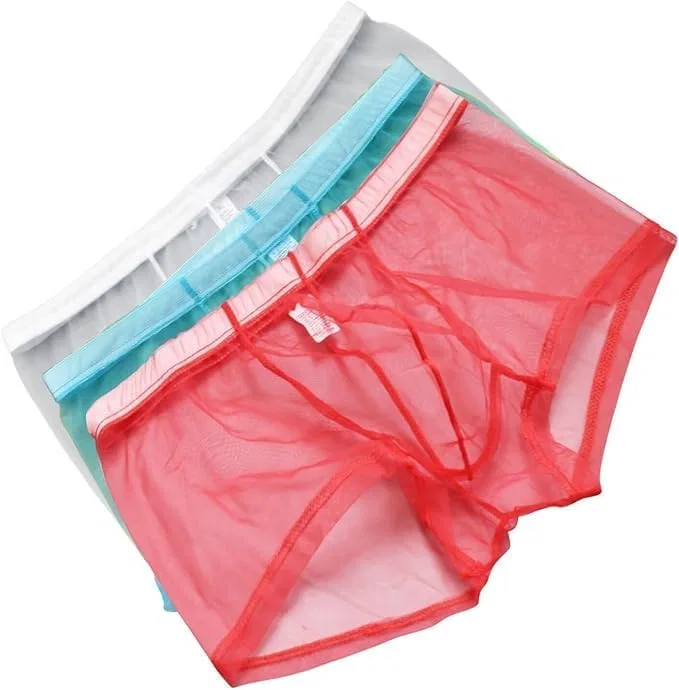 Боксеры прозрачные Color 3 3pcs