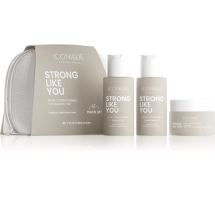 

Набор Strong Like You Repair & Strengthening: Shampoo 70 Ml, Conditioner 70 Ml, And Mask 50 Ml