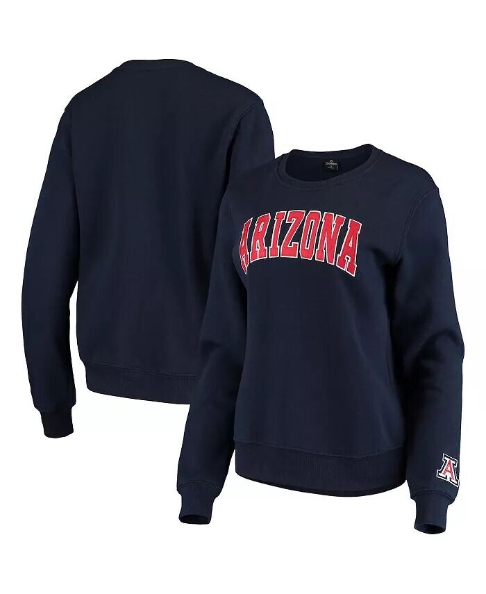 

Женский темно-синий пуловер Arizona Wildcats Campanile свитшот Colosseum, синий