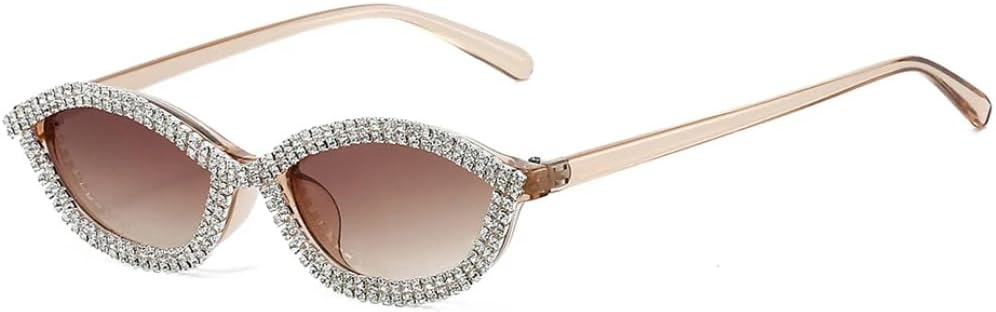 

Солнцезащитные очки с защитой от УФ-излучения UV400 | Металлические петли "кошачий глаз" | Для женщин и мужчин | Для занятий спортом на открытом воздухе и вождения DSVIGF, C7 Light Tea