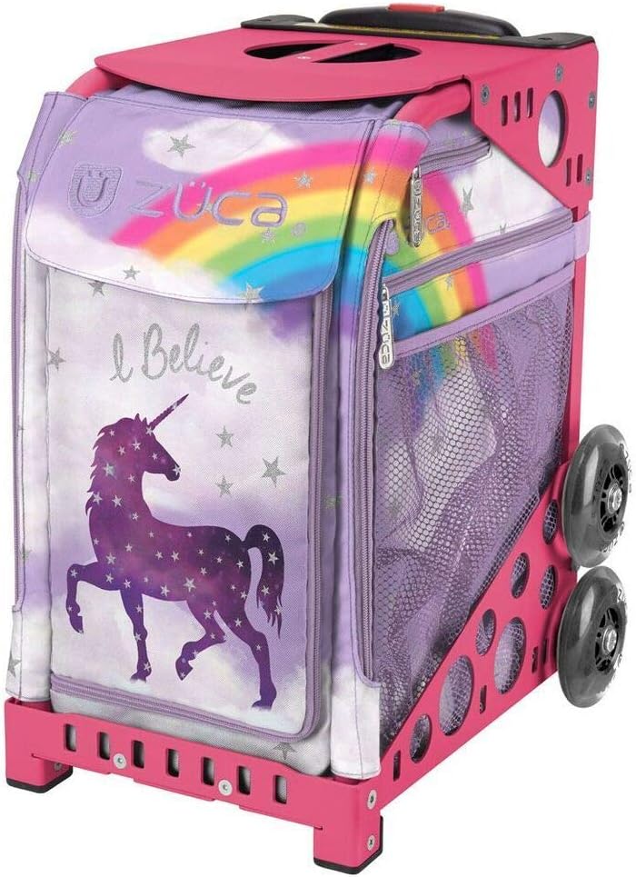 

Спортивная сумка-вкладыш Zuca Unicorn со спортивной рамкой, розовая, Pink