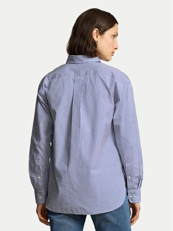 Рубашка regular fit 211910743020 Polo Ralph Lauren, синий — фото 3
