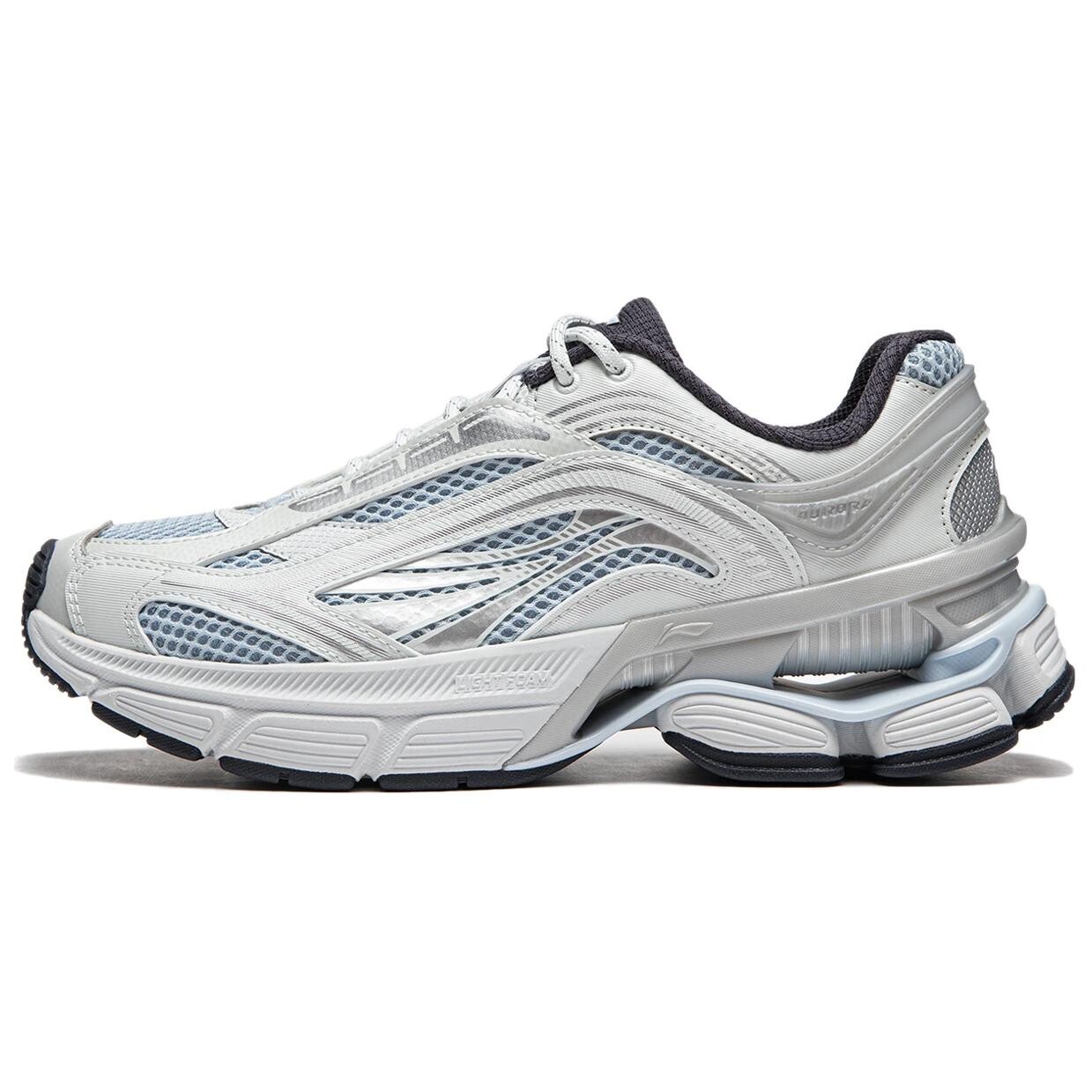 

Кроссовки LINING Aurora RENEW Lifestyle Shoes Women's Low-top White/Pure Silver, белый