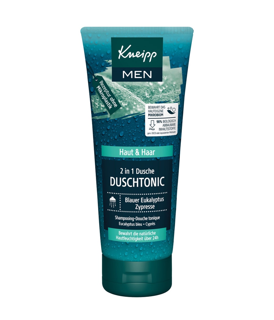 

Гель для душа Kneipp Duschtonic 2in1 Blauer Eukalyptus & Zypresse, 200 ml