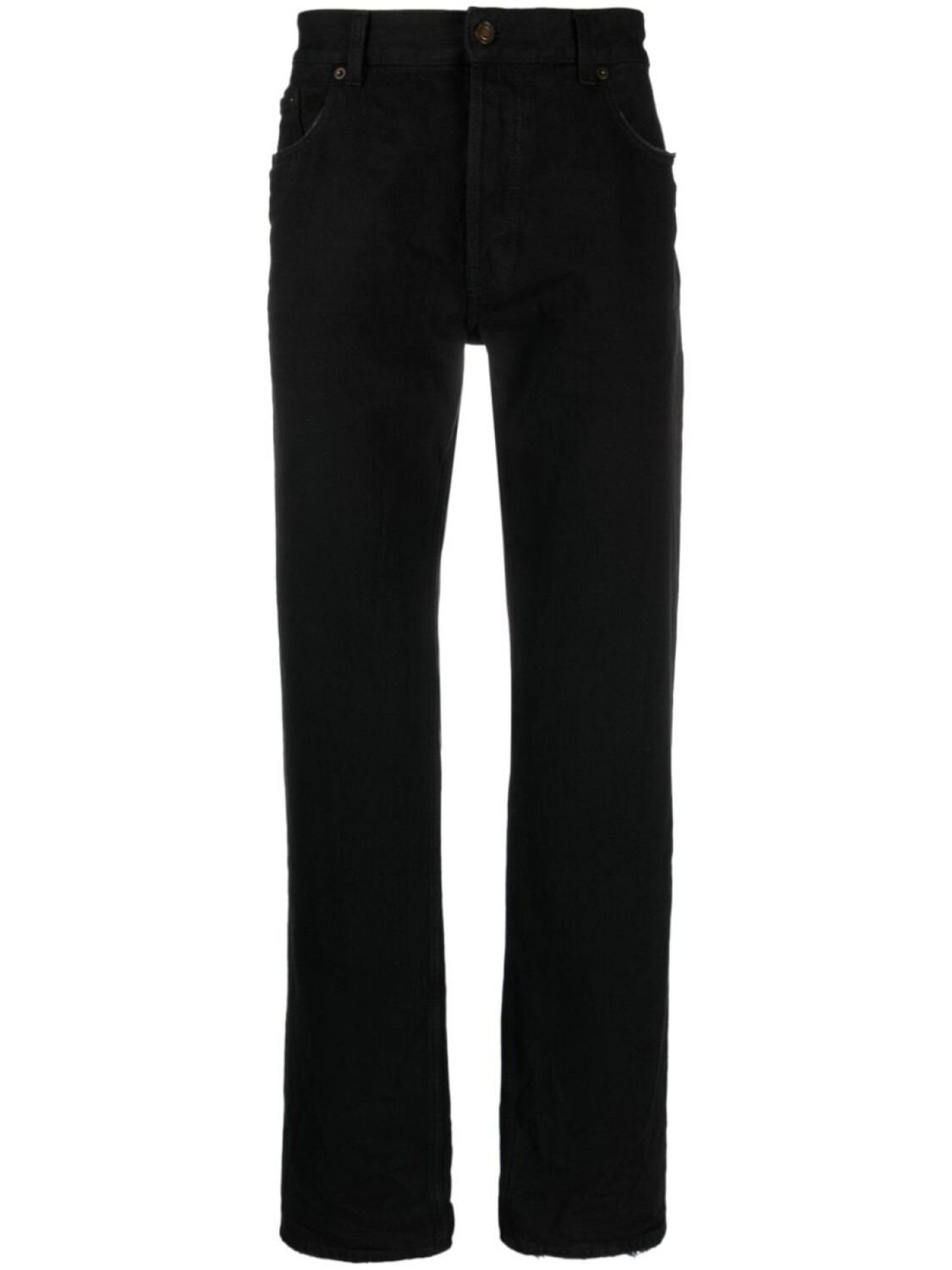 

Saint Laurent прямые джинсы, черный