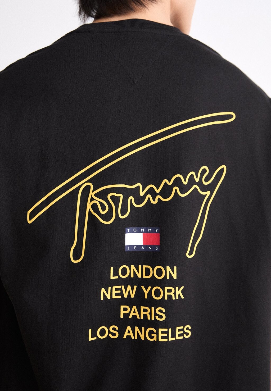 

Футболка с принтом SIG CITY TWIST Tommy Jeans, черный