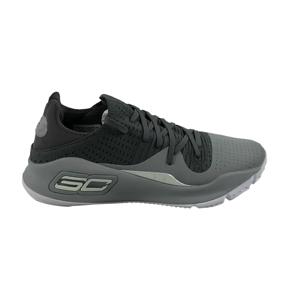 Кроссовки Curry 4 Low TB Under Armour, серый