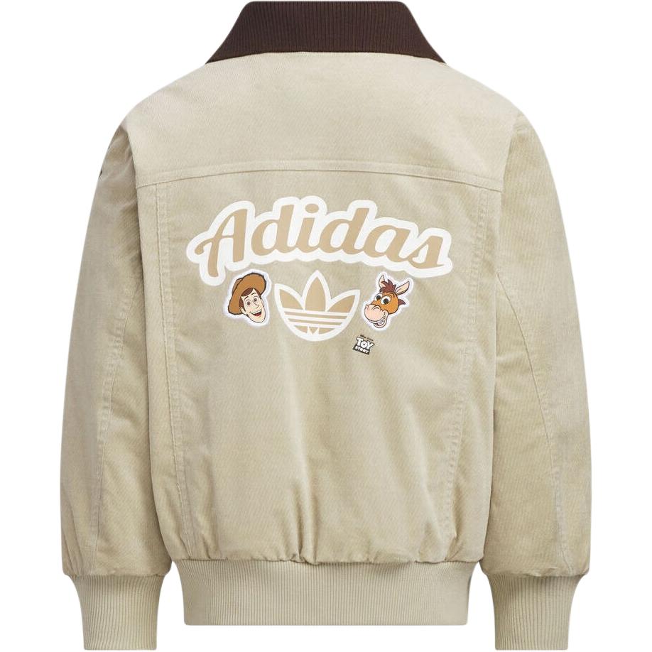 X Disney Утепленная Куртка FW25 Детская Adidas Originals, wonder goods коричневый — фото 3