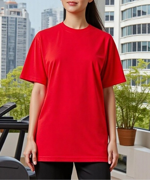 

Футболка с коротким рукавом, Dry Smooth, плотность 122 г United Athle, красный