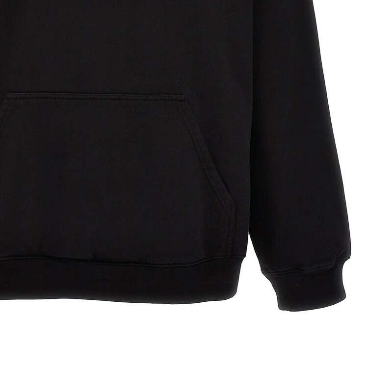 Худи Balenciaga Wide Fit, черный — фото 3