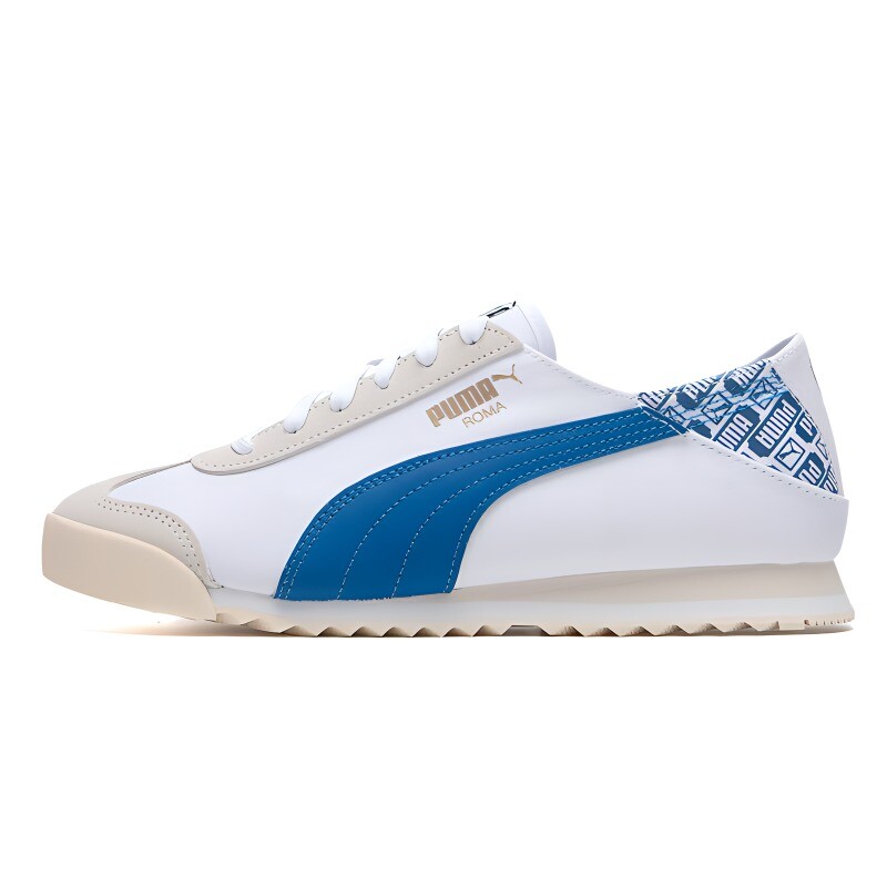 

Puma Roma Кроссовки унисекс, White/Blue, Белый, Puma Roma Кроссовки унисекс, White/Blue