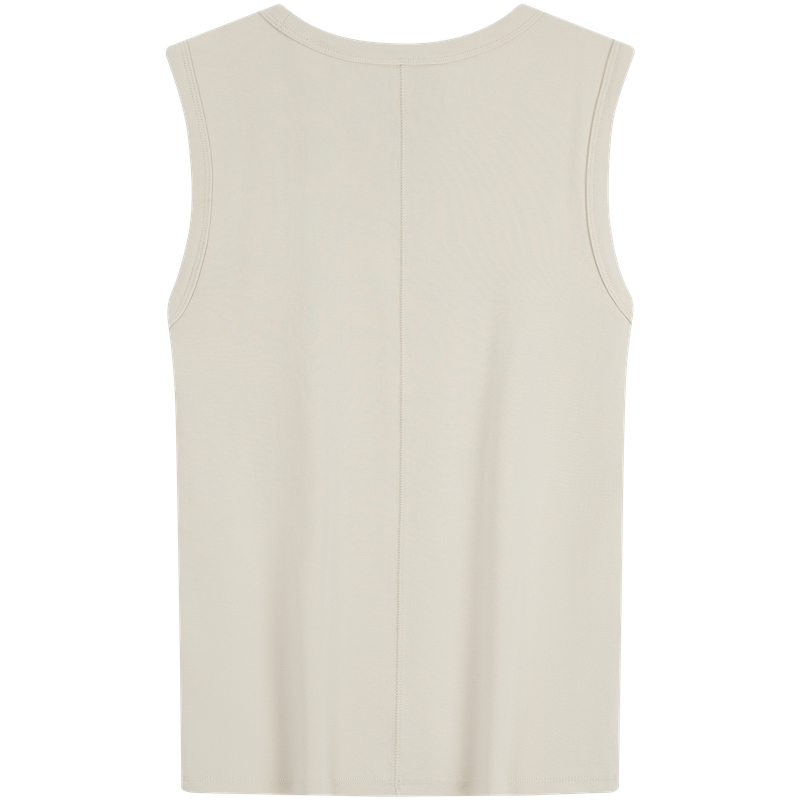 Топ Women's CKS Beige Apricot Calvin Klein, бежевый — фото 3