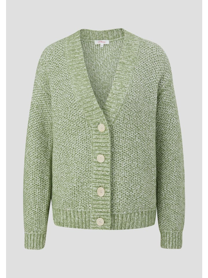 

s.Oliver Кардиган в цвете 7834_зеленый