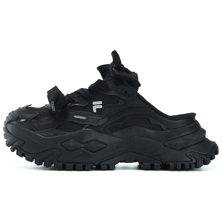 FILA FUSION Бьянко мюли женские 'Блэк' черные, цвет Black
