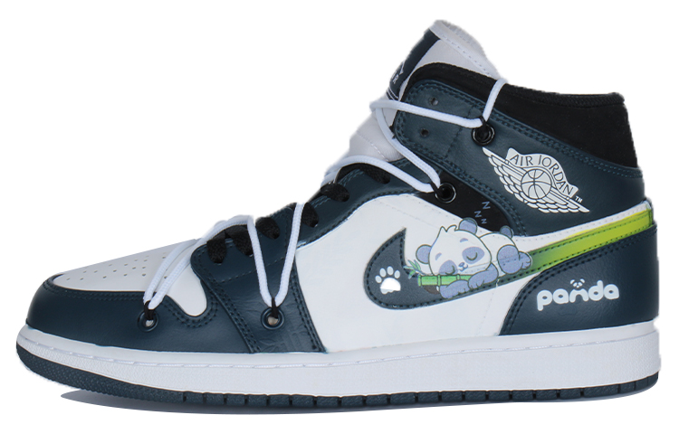 

Кроссовки Air Jordan 1 Vintage Basketball Shoes Women's High-top Cyan/White, голубой, Синий, Кроссовки Air Jordan 1 Vintage Basketball Shoes Women's High-top Cyan/White, голубой