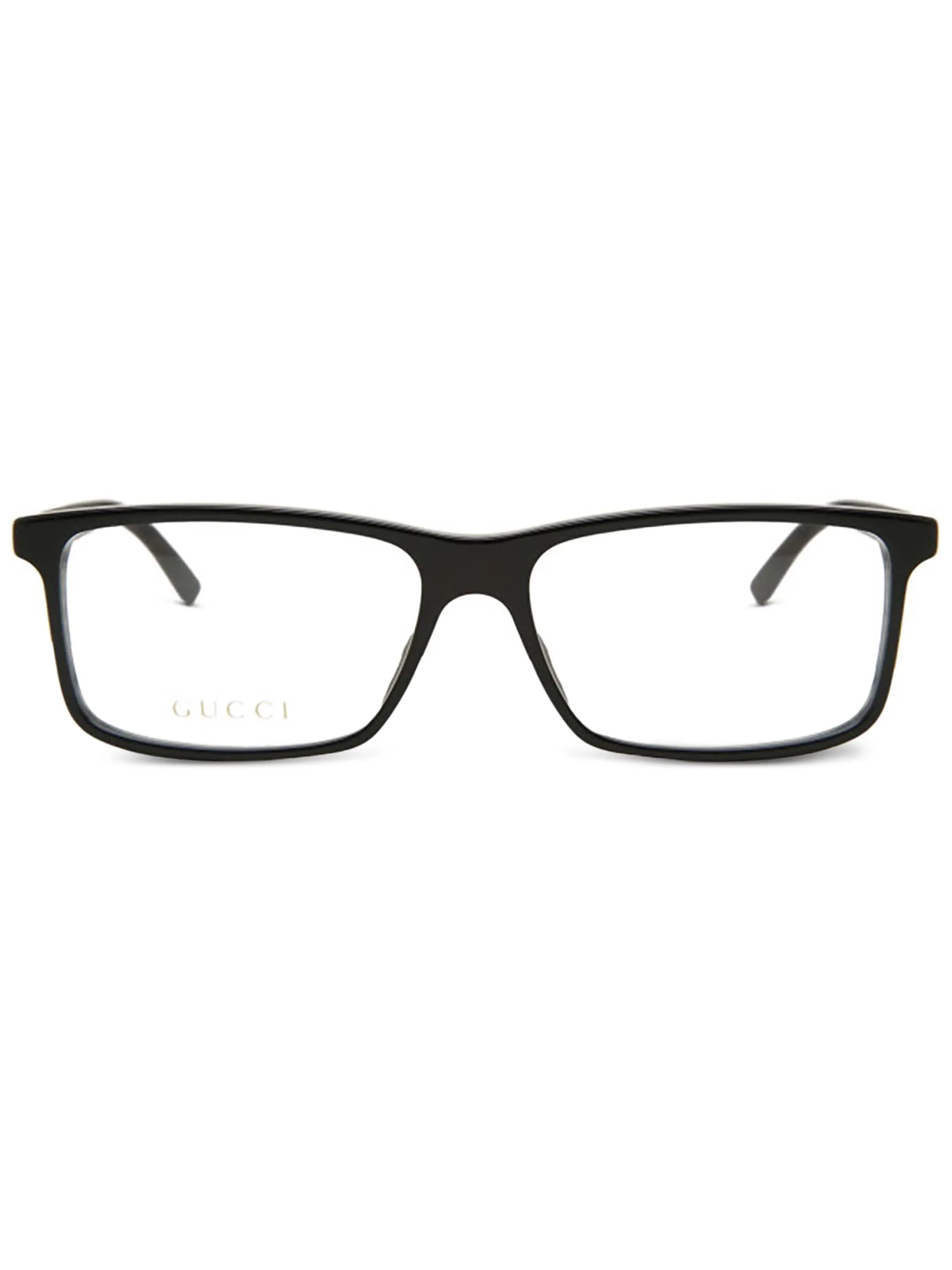 

Очки в квадратной оправе Gucci Eyewear, черный