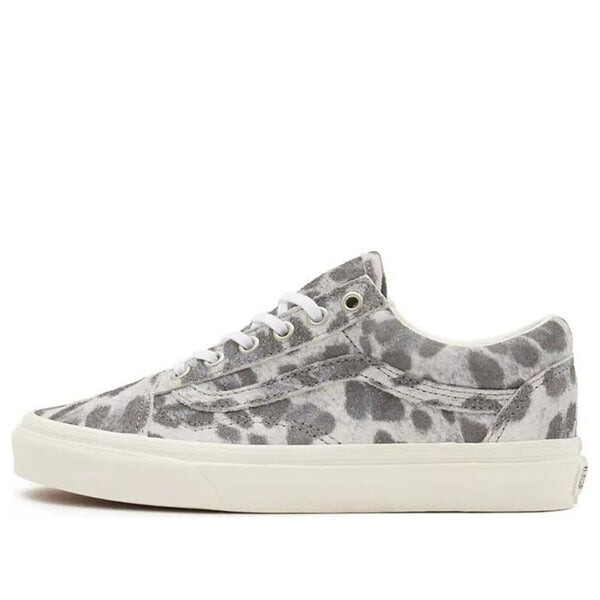 

Кроссовки old skool 'hairy suede - leopard' Vans, серый