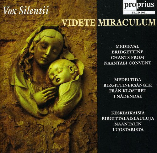 

CD диск Vox Silentii: Videte Miraculum